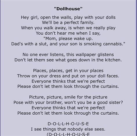 dollhouse lyrics